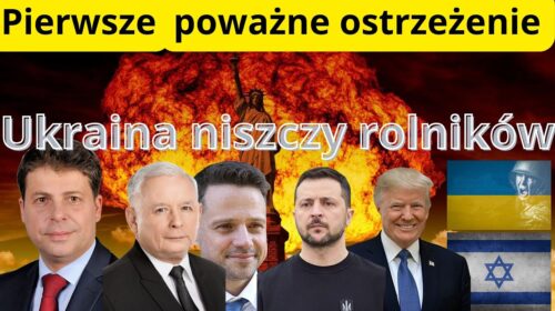 Straszak atomowy USA, broń kinetyczna, afery PiS-PO, straty w handlu z Ukrainą