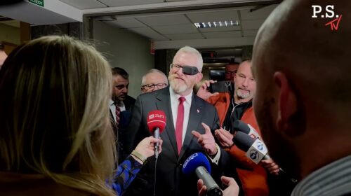 Braun na konferencji prasowej po 1 dniu procesu