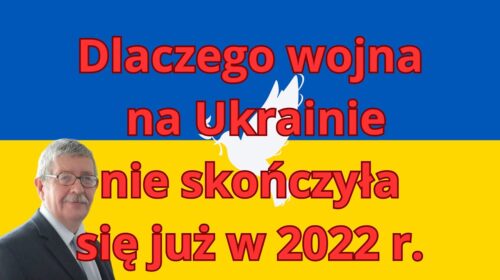 Wojna na Ukrainie – dlaczego nie skończyłam się już w 2022 roku?